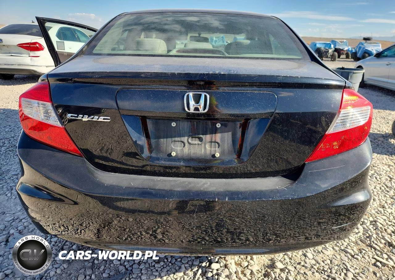 2012 Honda Civic Lx VIN:19XFB2F56CE387832 - 6