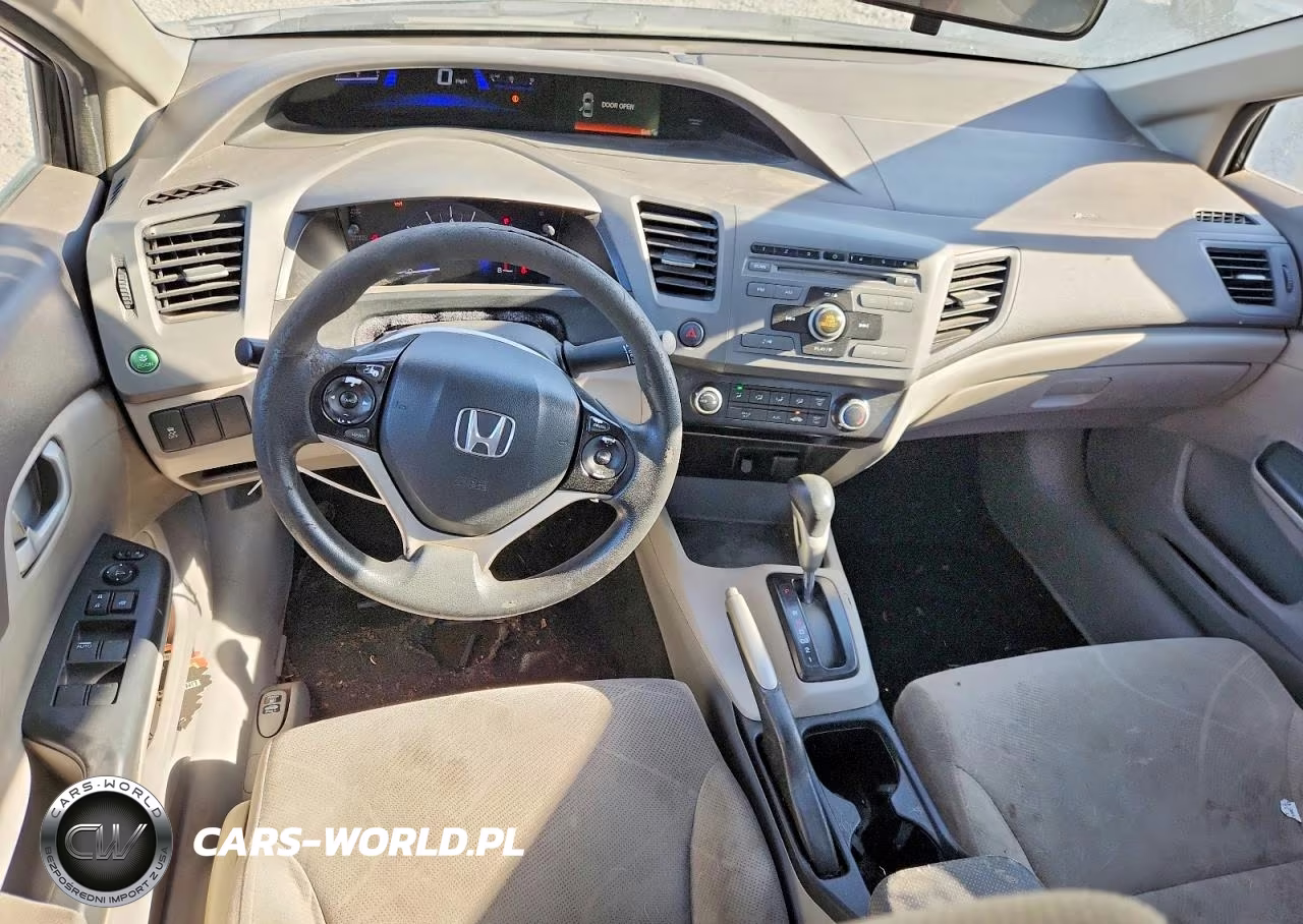 2012 Honda Civic Lx VIN:19XFB2F56CE387832 - 8