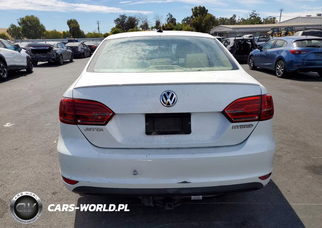 2013 Volkswagen Jetta Hybrid VIN:3VW637AJ3DM251211 - 6