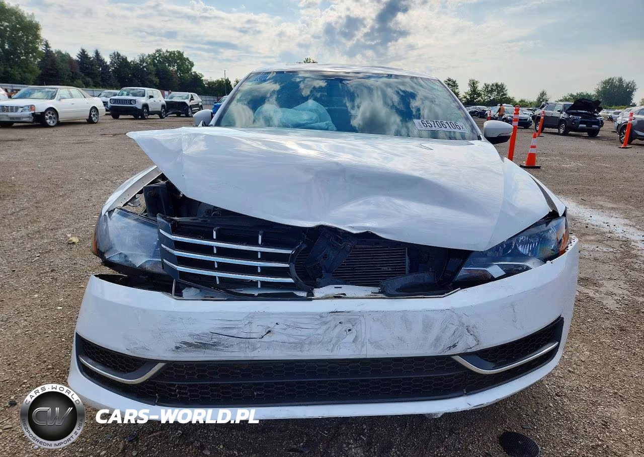 2014 Volkswagen Passat Se VIN:1VWBN7A39EC118515 - 5