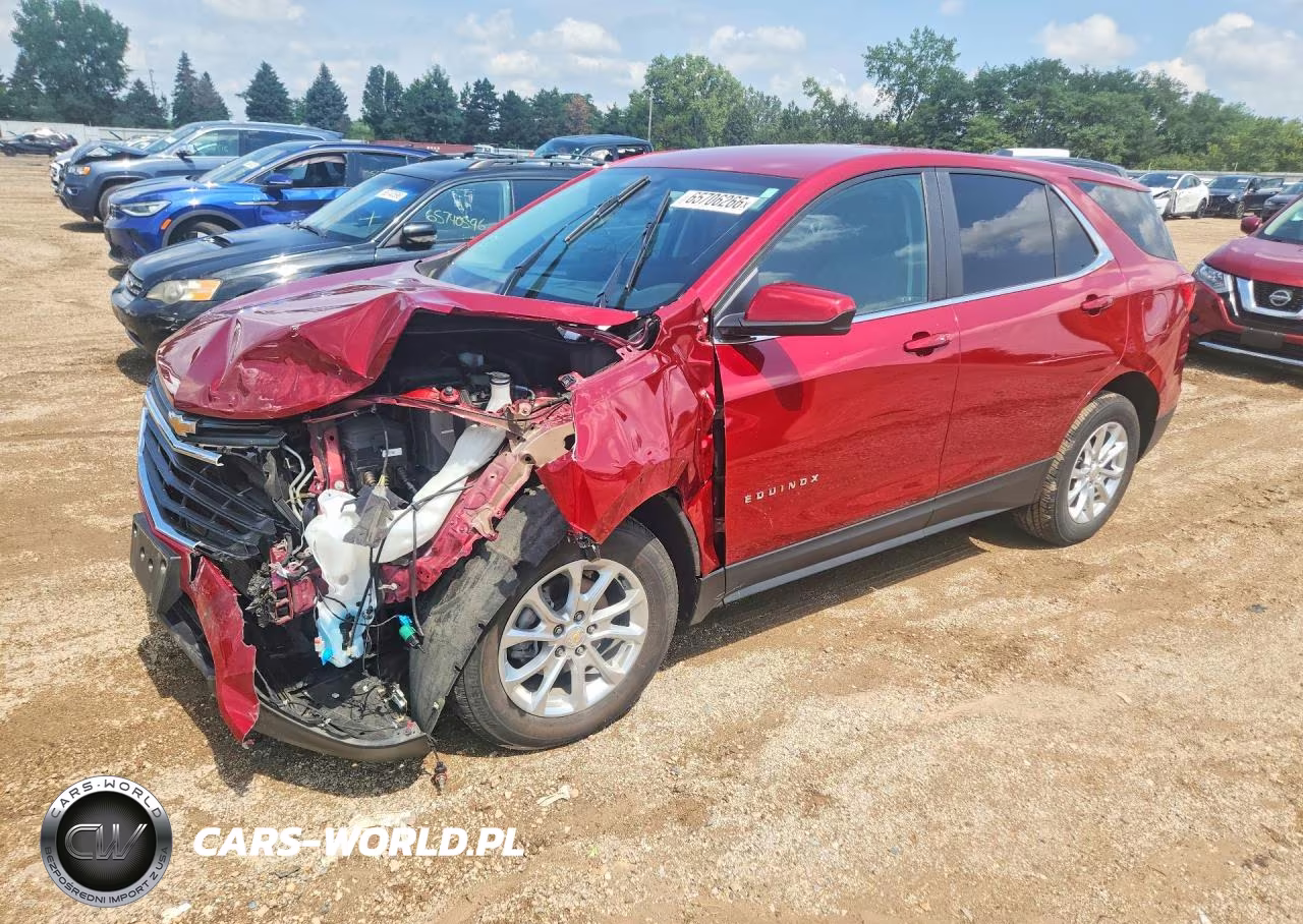 2021 Chevrolet Equinox Lt VIN:2GNAXUEV5M6104967 - 1