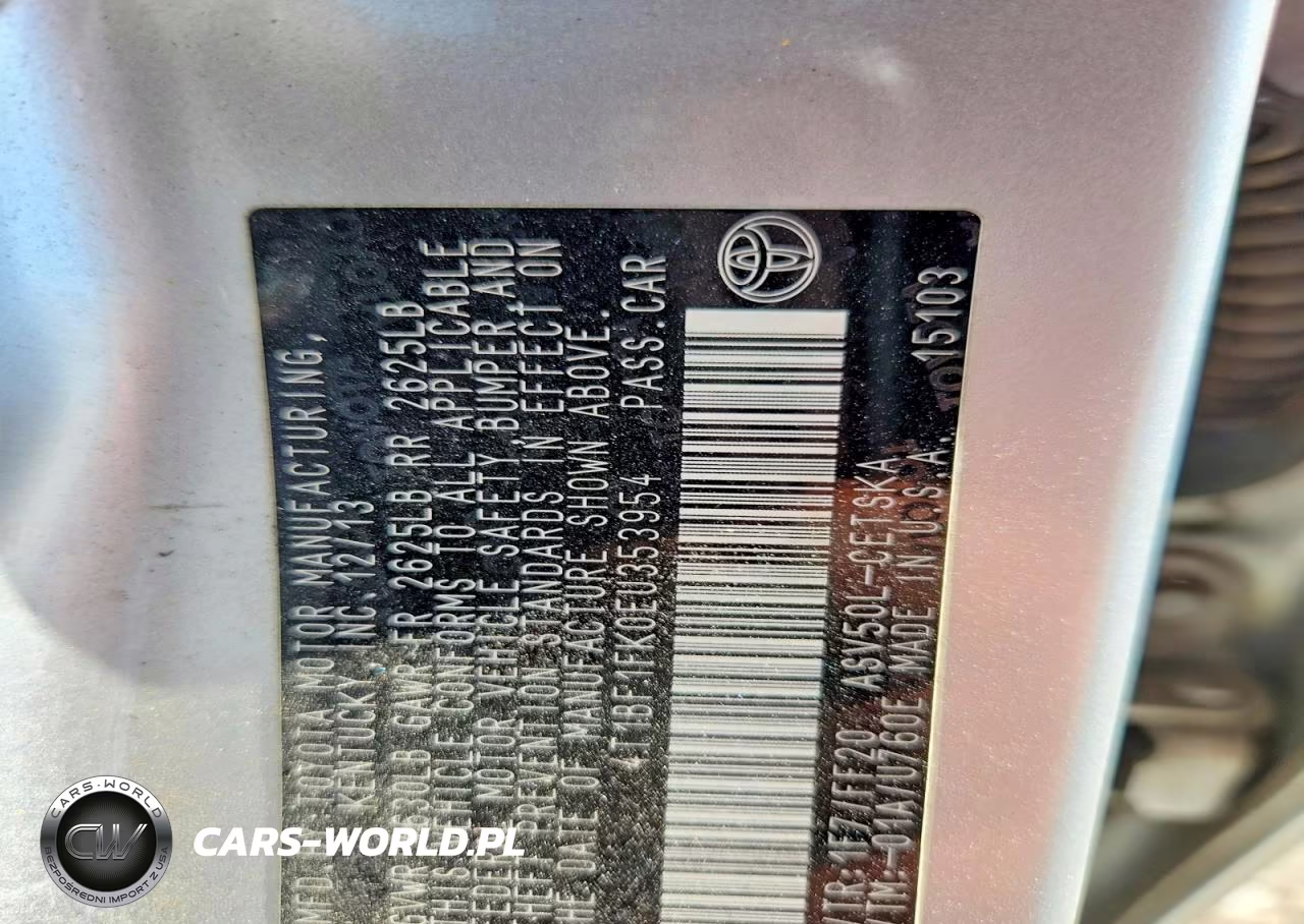 2014 Toyota Camry Se VIN:4T1BF1FK0EU353954 - 13