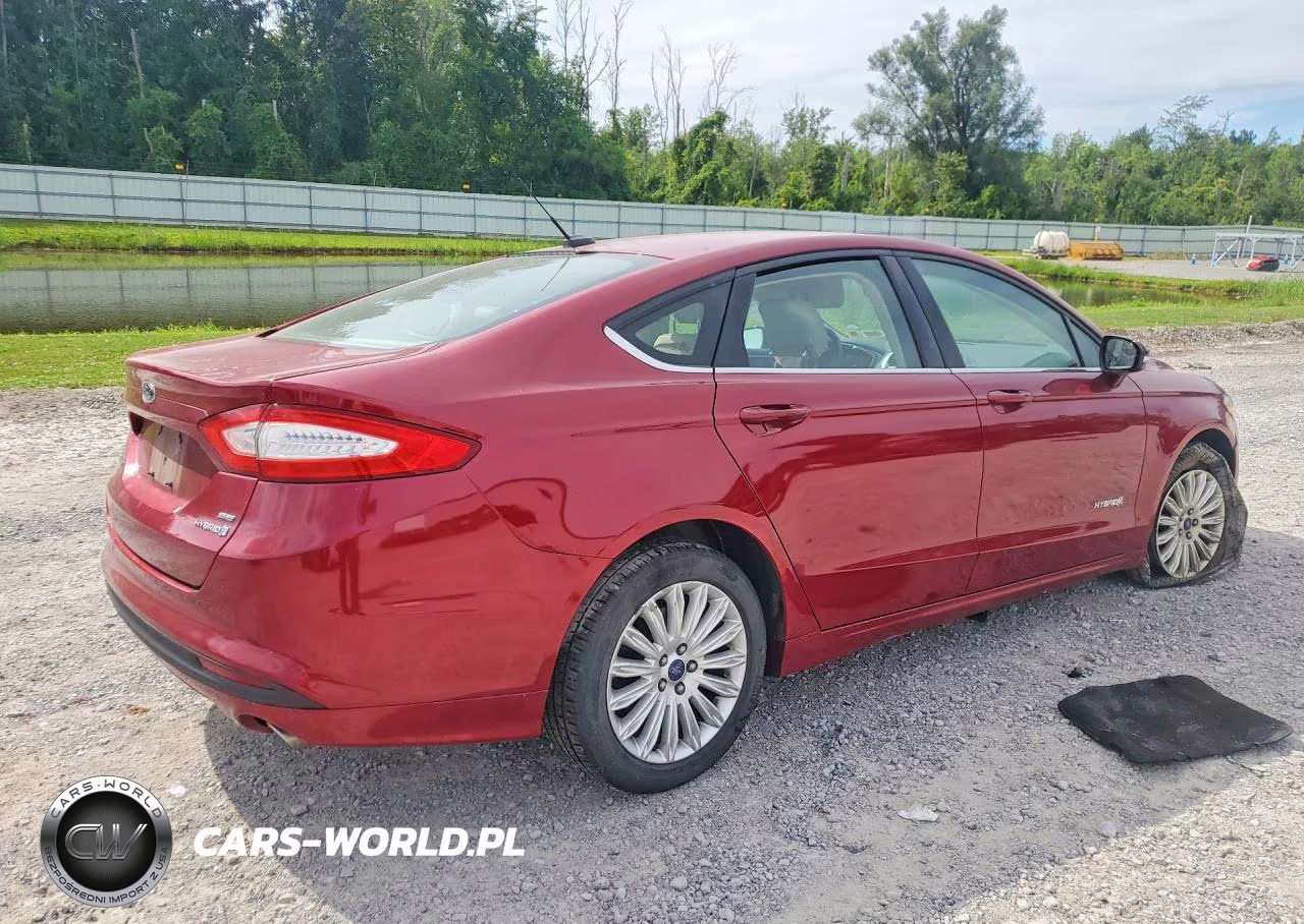 2014 Ford Fusion Se Hybrid VIN:3FA6P0LU5ER174793 - 3