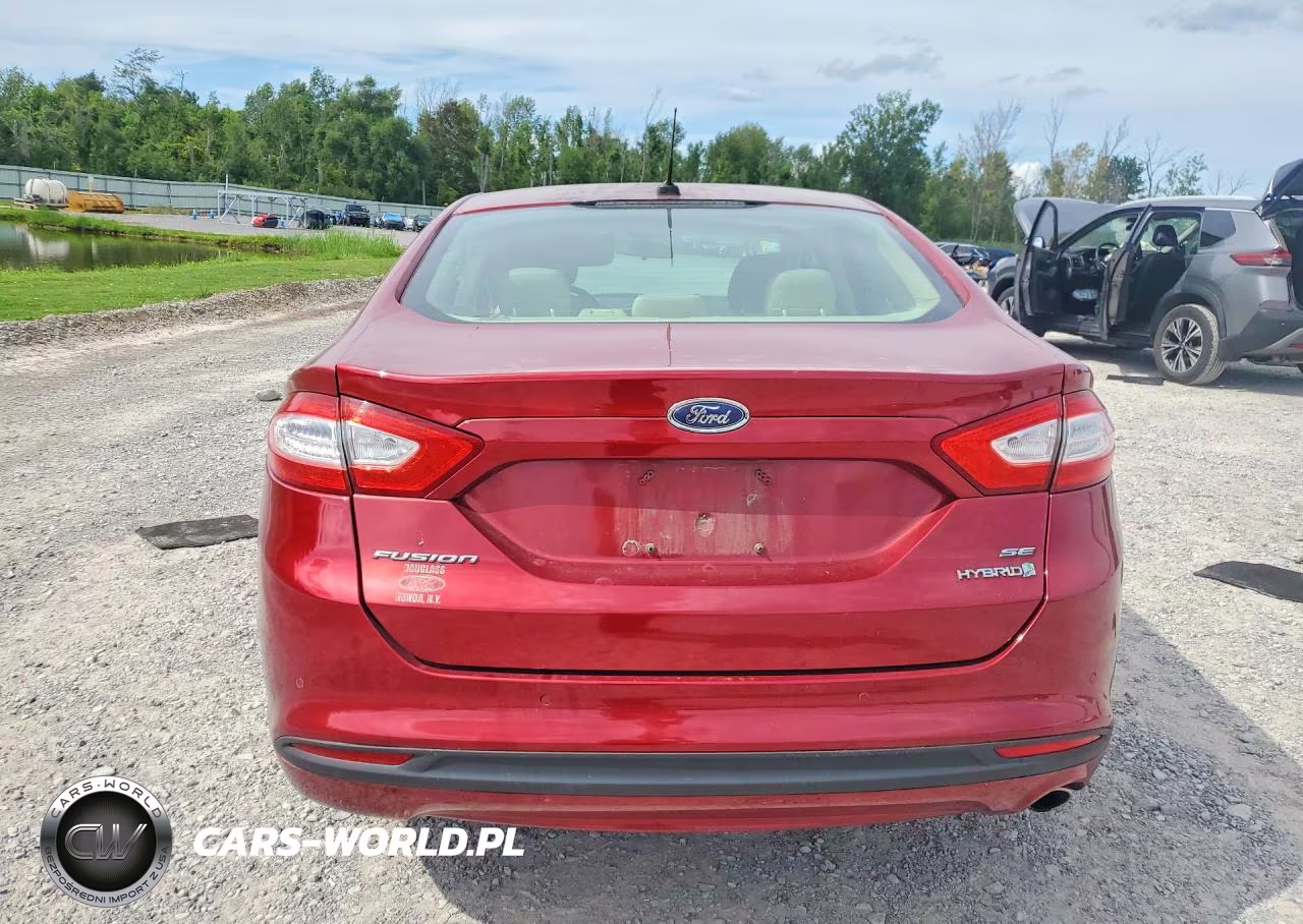 2014 Ford Fusion Se Hybrid VIN:3FA6P0LU5ER174793 - 6