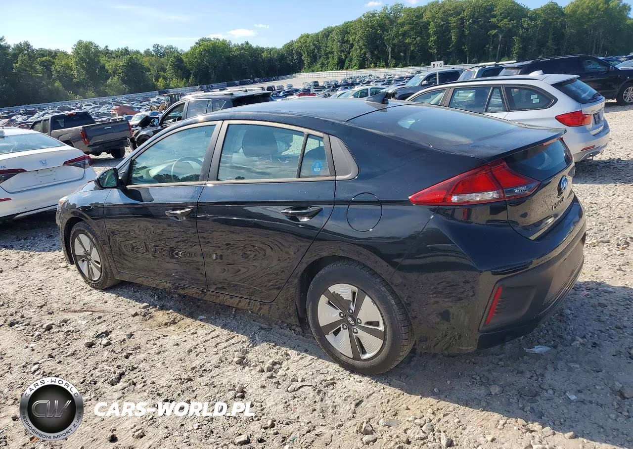 2017 Hyundai Ioniq Blue VIN:KMHC65LC0HU030601 - 2