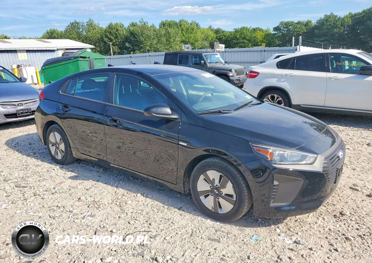 2017 Hyundai Ioniq Blue VIN:KMHC65LC0HU030601 - 4