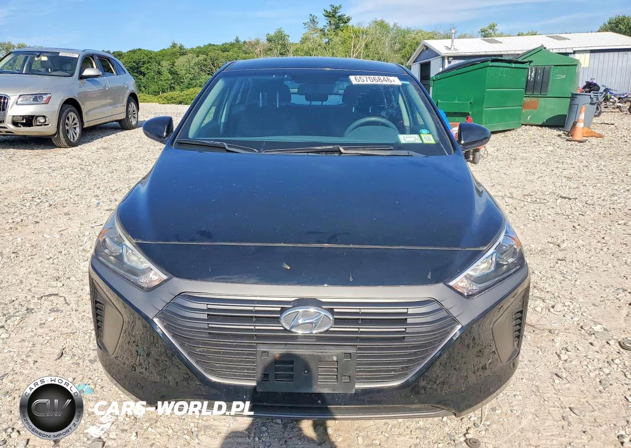 2017 Hyundai Ioniq Blue VIN:KMHC65LC0HU030601 - 5