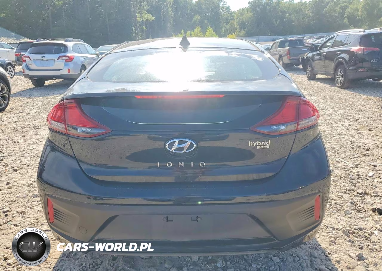2017 Hyundai Ioniq Blue VIN:KMHC65LC0HU030601 - 6