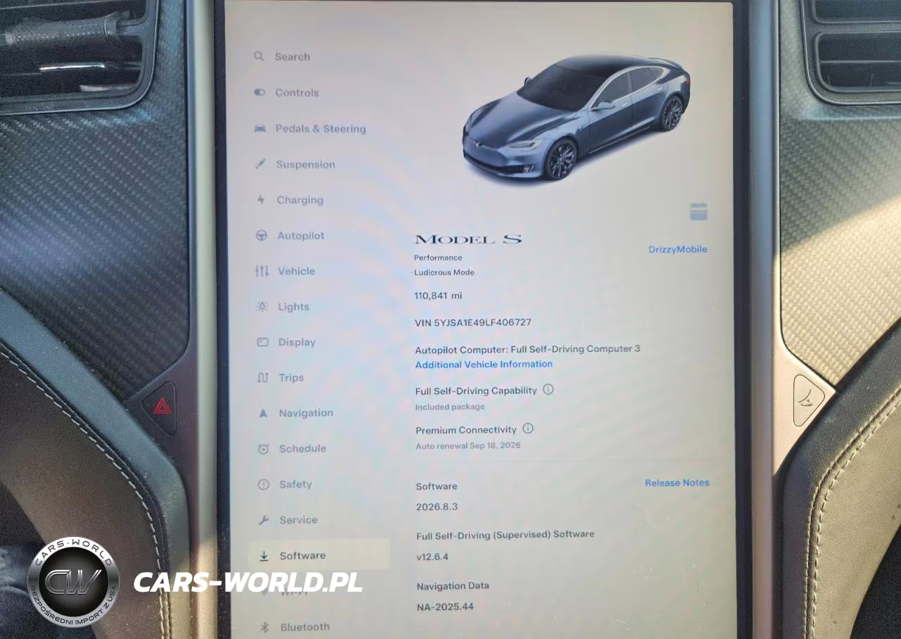2020 Tesla Model S VIN:5YJSA1E49LF406727 - 9