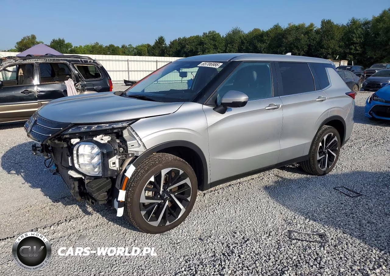 2024 Mitsubishi Outlander Se VIN:JA4J4VA82RZ059922 - 1