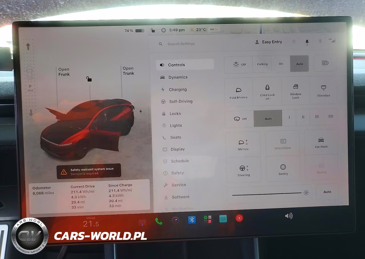 2026 Tesla Model Y VIN:7SAYGDED6TF599447 - 9