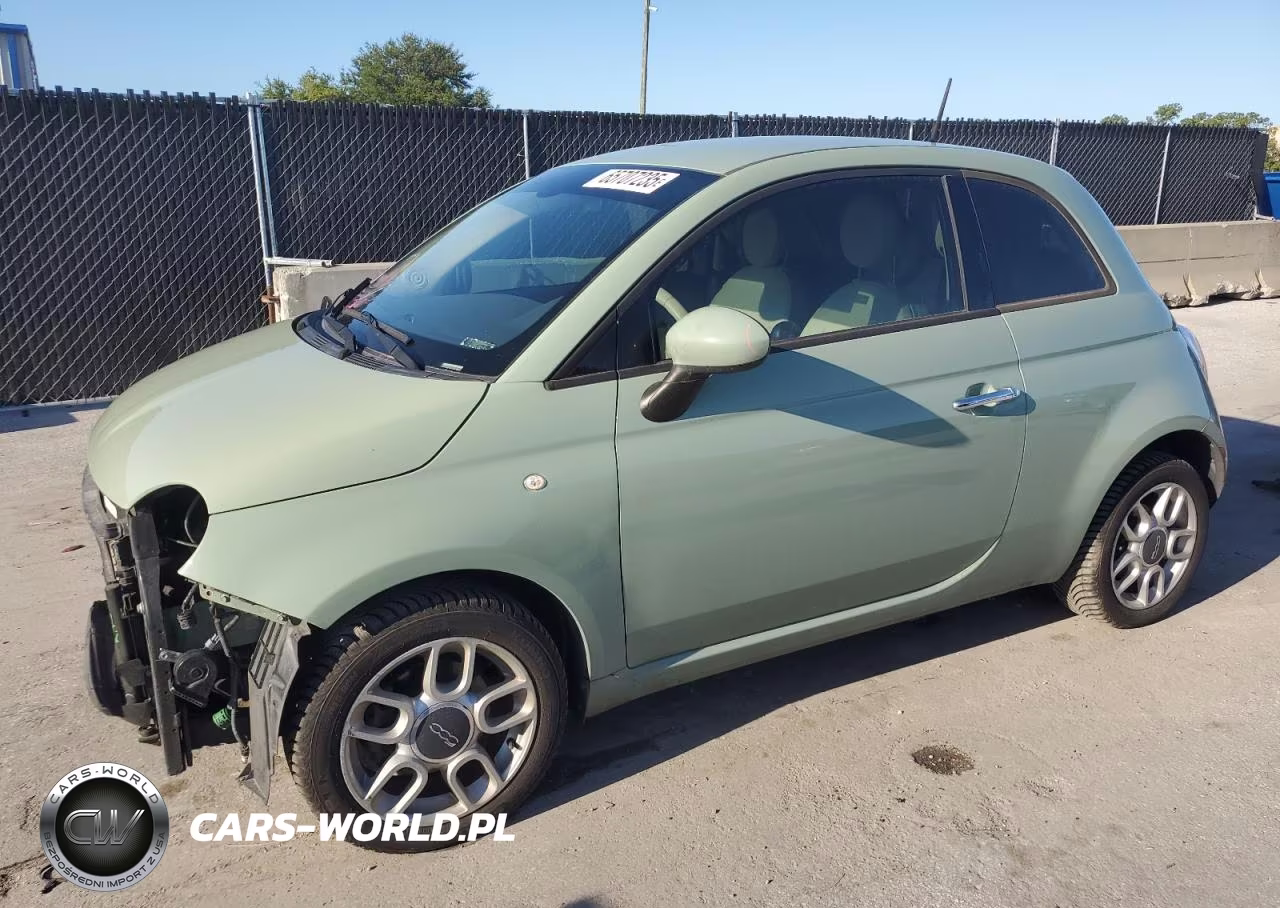 2015 Fiat 500 Pop VIN:3C3CFFAR9FT613522 - 1