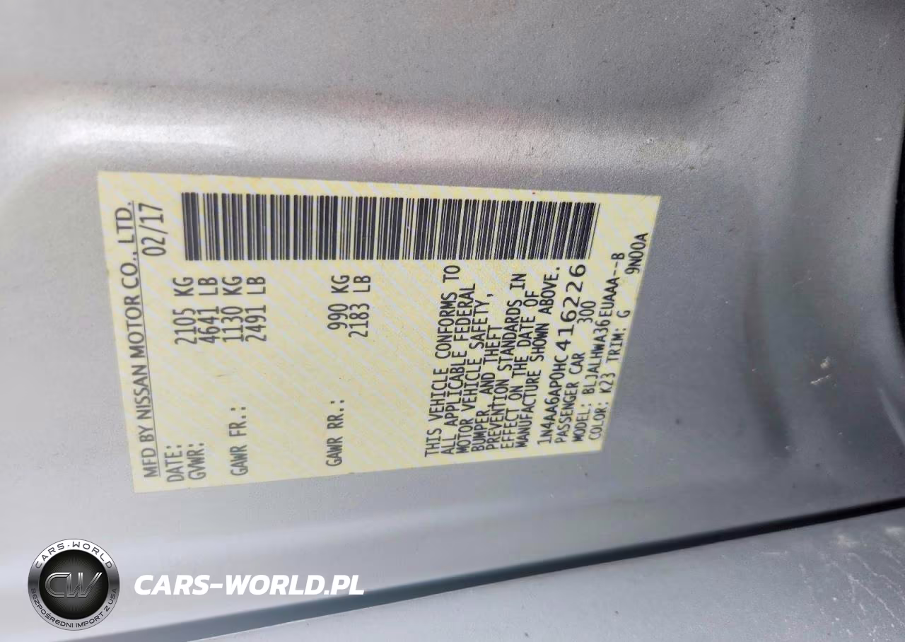 2017 Nissan Maxima Platinum VIN:1N4AA6AP0HC416226 - 12