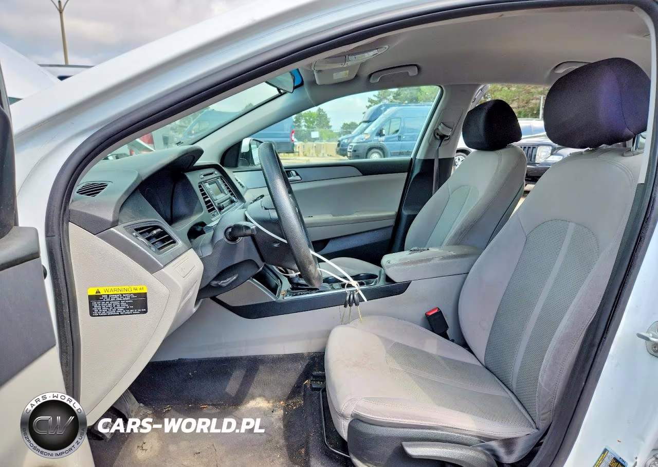 2017 Hyundai Sonata Se VIN:5NPE24AFXHH557989 - 7