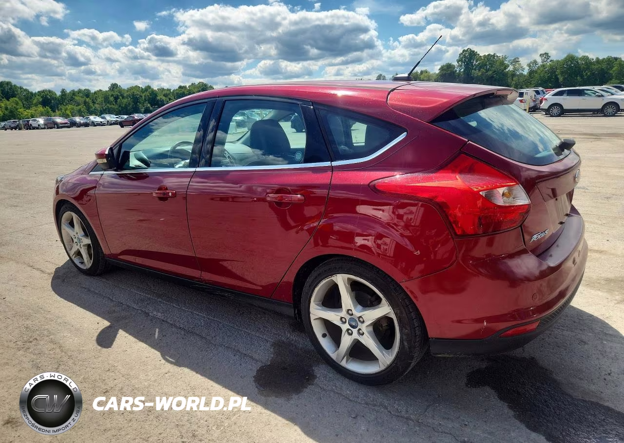 2014 Ford Focus Titanium VIN:1FADP3N25EL128156 - 2