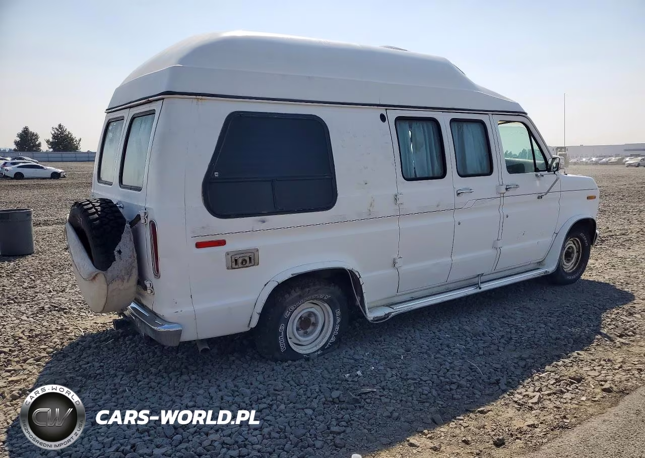 1991 Ford Econoline E150 Van VIN:1FDEE14H6MHA02335 - 3