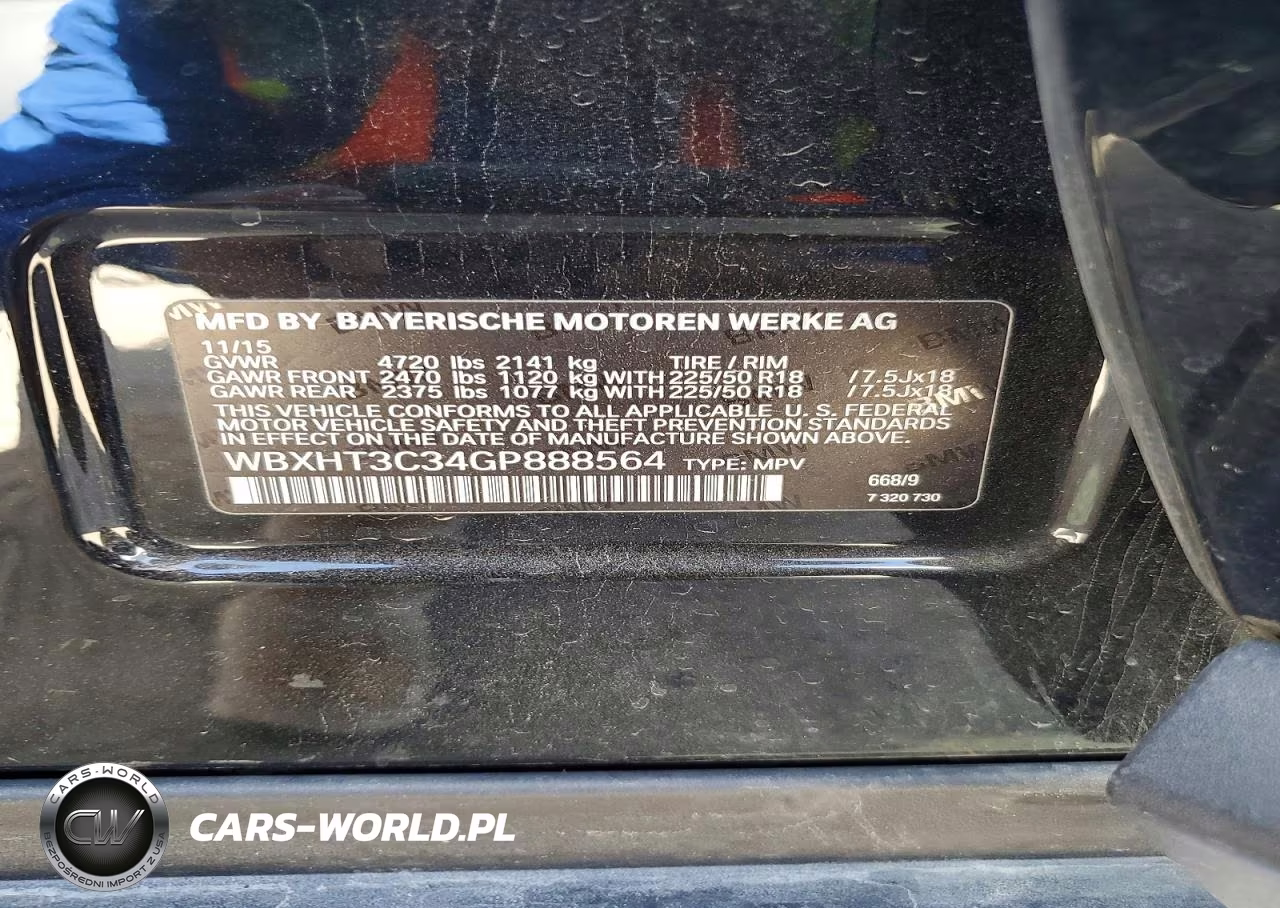 2016 BMW X1 xDrive28I VIN:WBXHT3C34GP888564 - 12