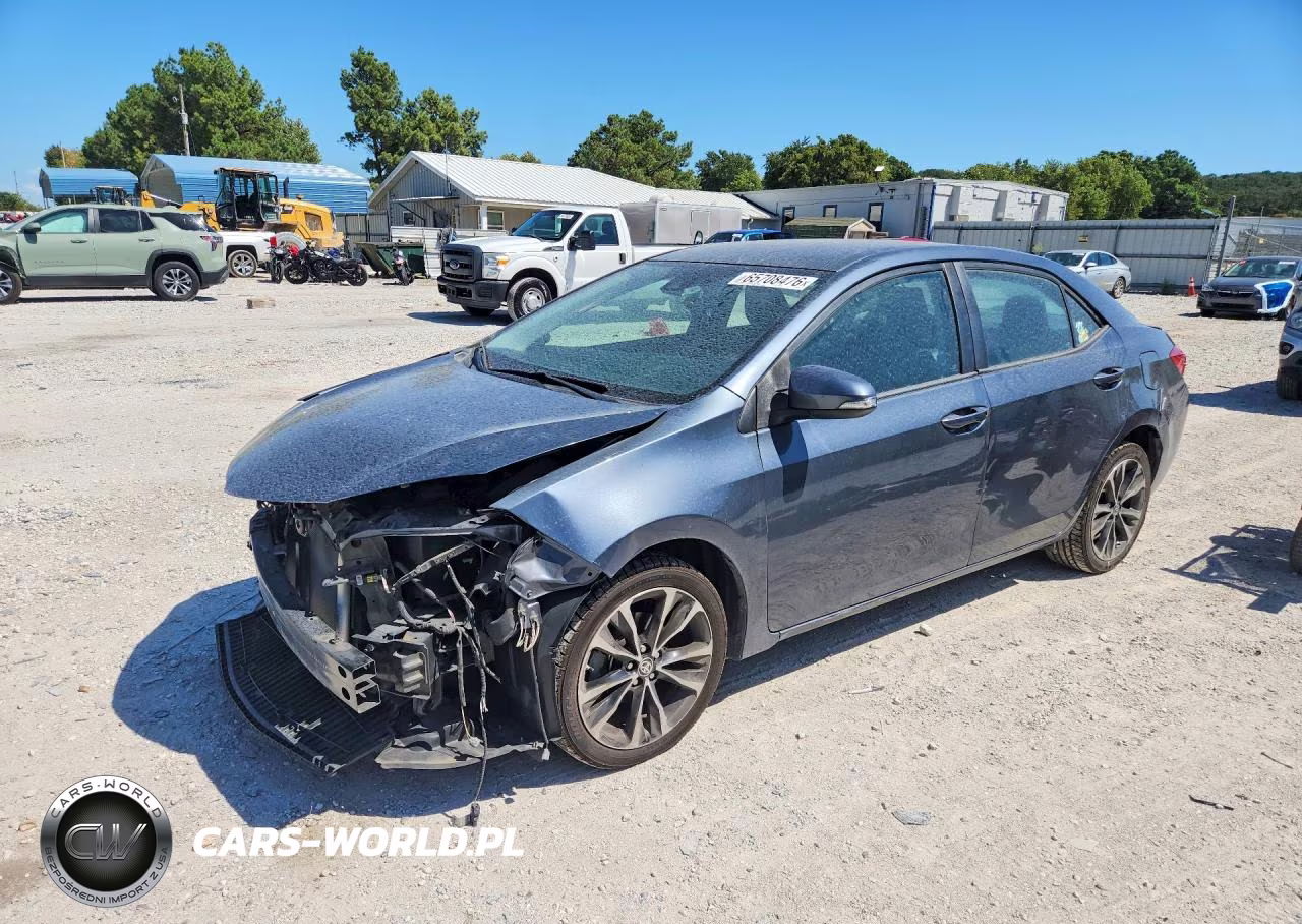 2018 Toyota Corolla Se VIN:5YFBURHE8JP801011 - 1