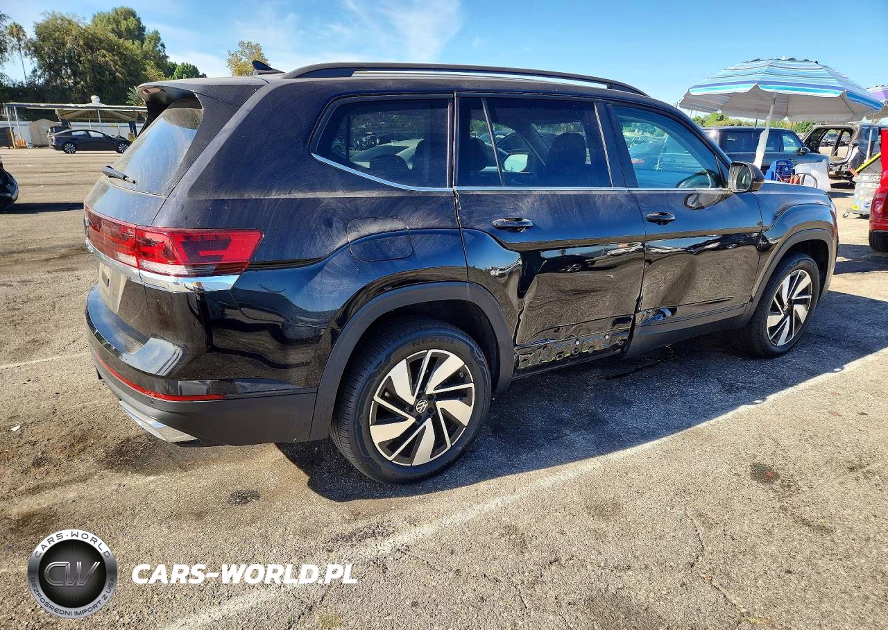 2024 Volkswagen Atlas Se VIN:1V2WR2CA3RC567555 - 3