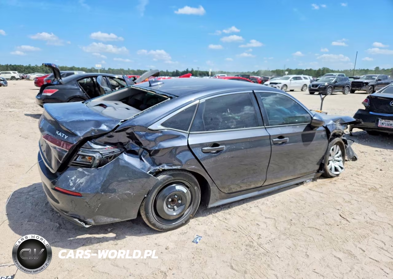 2026 Honda Civic Lx VIN:2HGFE2F26TH575124 - 3