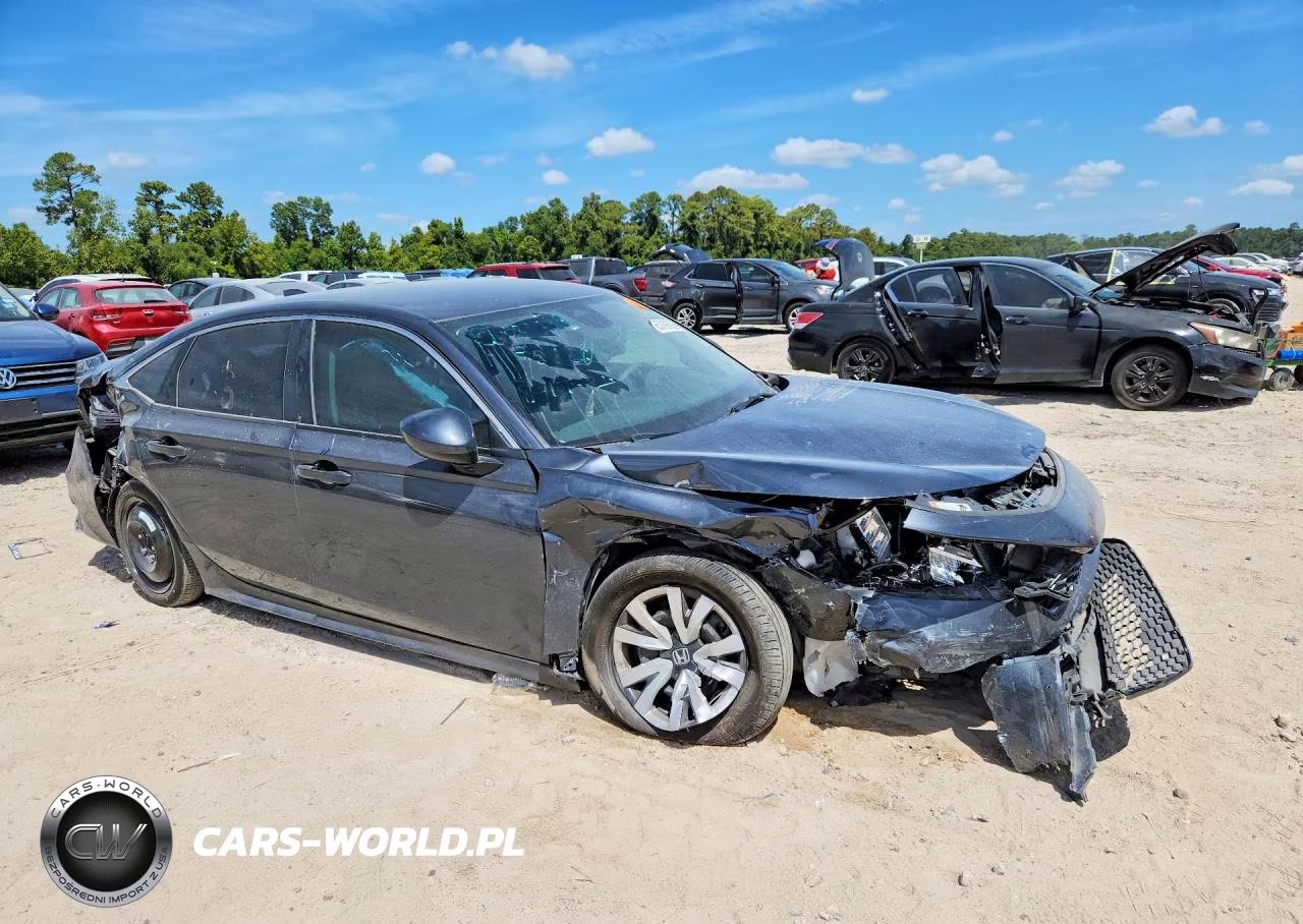 2026 Honda Civic Lx VIN:2HGFE2F26TH575124 - 4