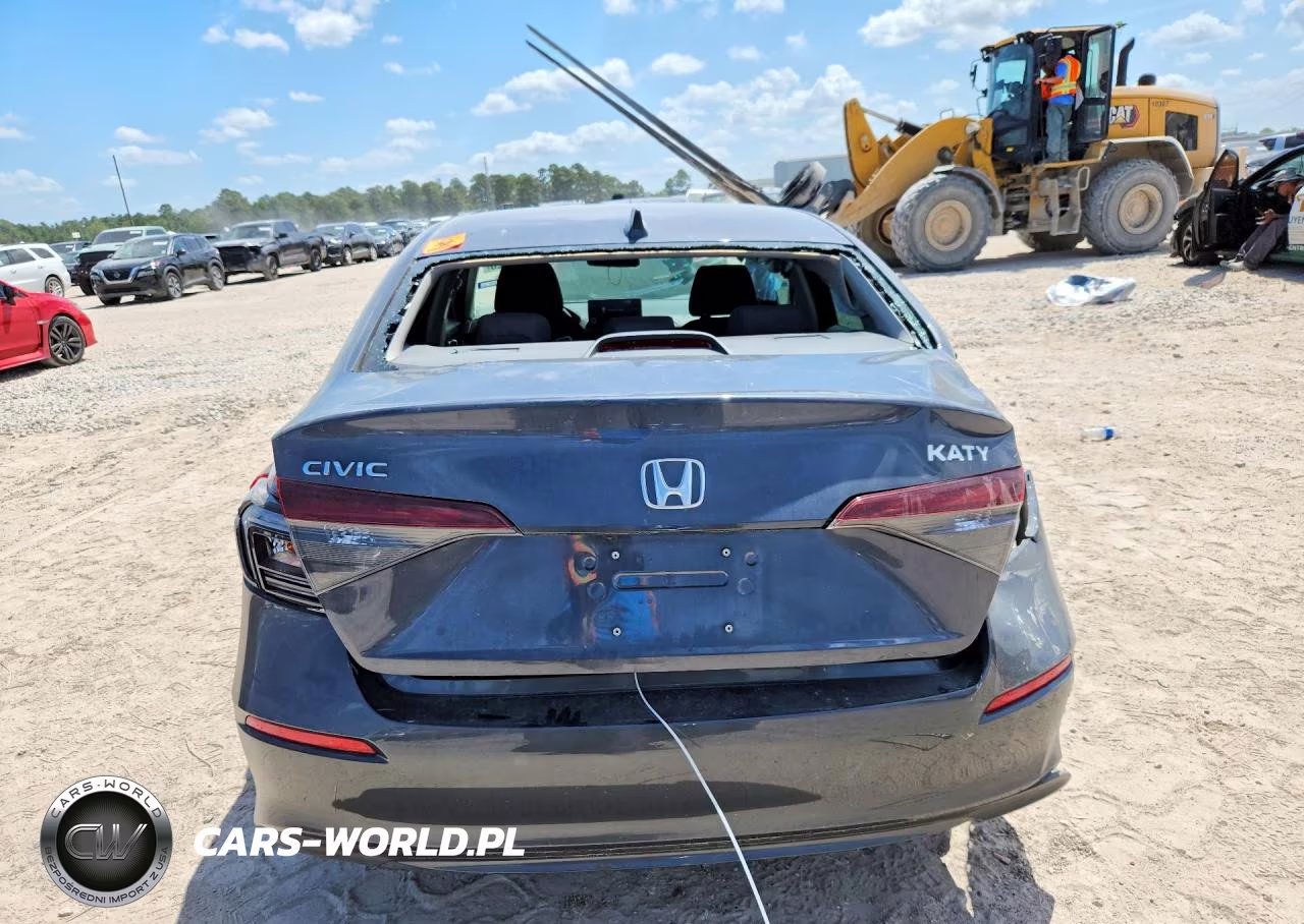 2026 Honda Civic Lx VIN:2HGFE2F26TH575124 - 6