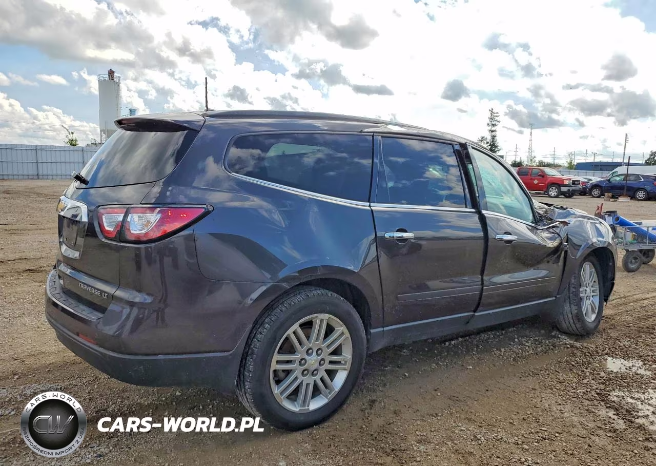 2015 Chevrolet Traverse Lt VIN:1GNKVGKD0FJ222826 - 3