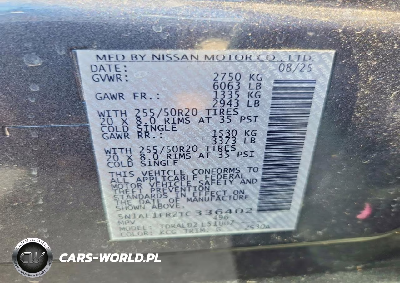 2026 Infiniti Qx60 Luxe VIN:5N1AL1FR2TC336402 - 13