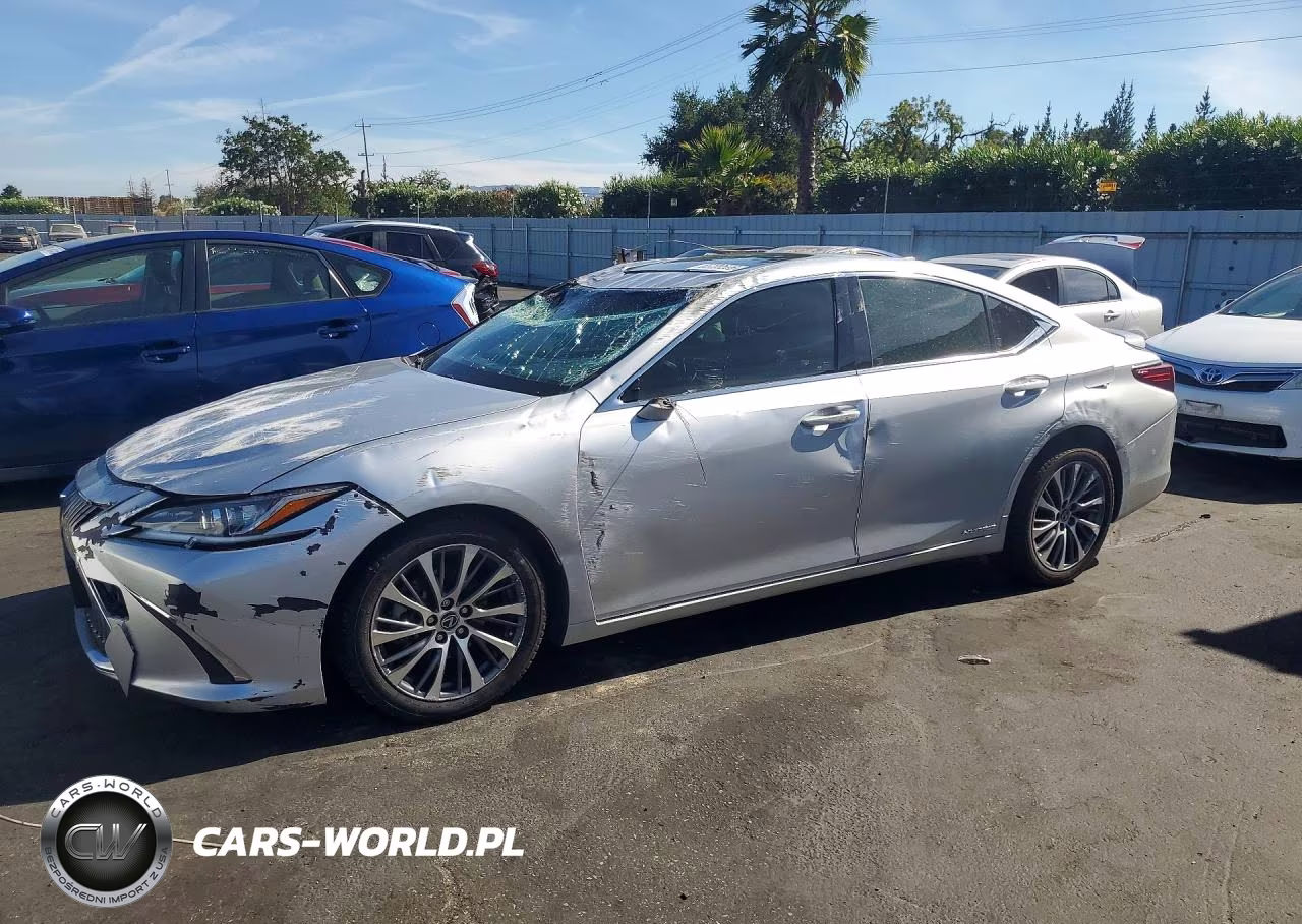 2019 Lexus Es 300H VIN:JTHB21B12K2002112 - 1