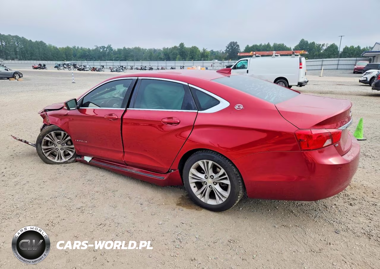 2015 Chevrolet Impala Lt VIN:2G1125S30F9119659 - 2