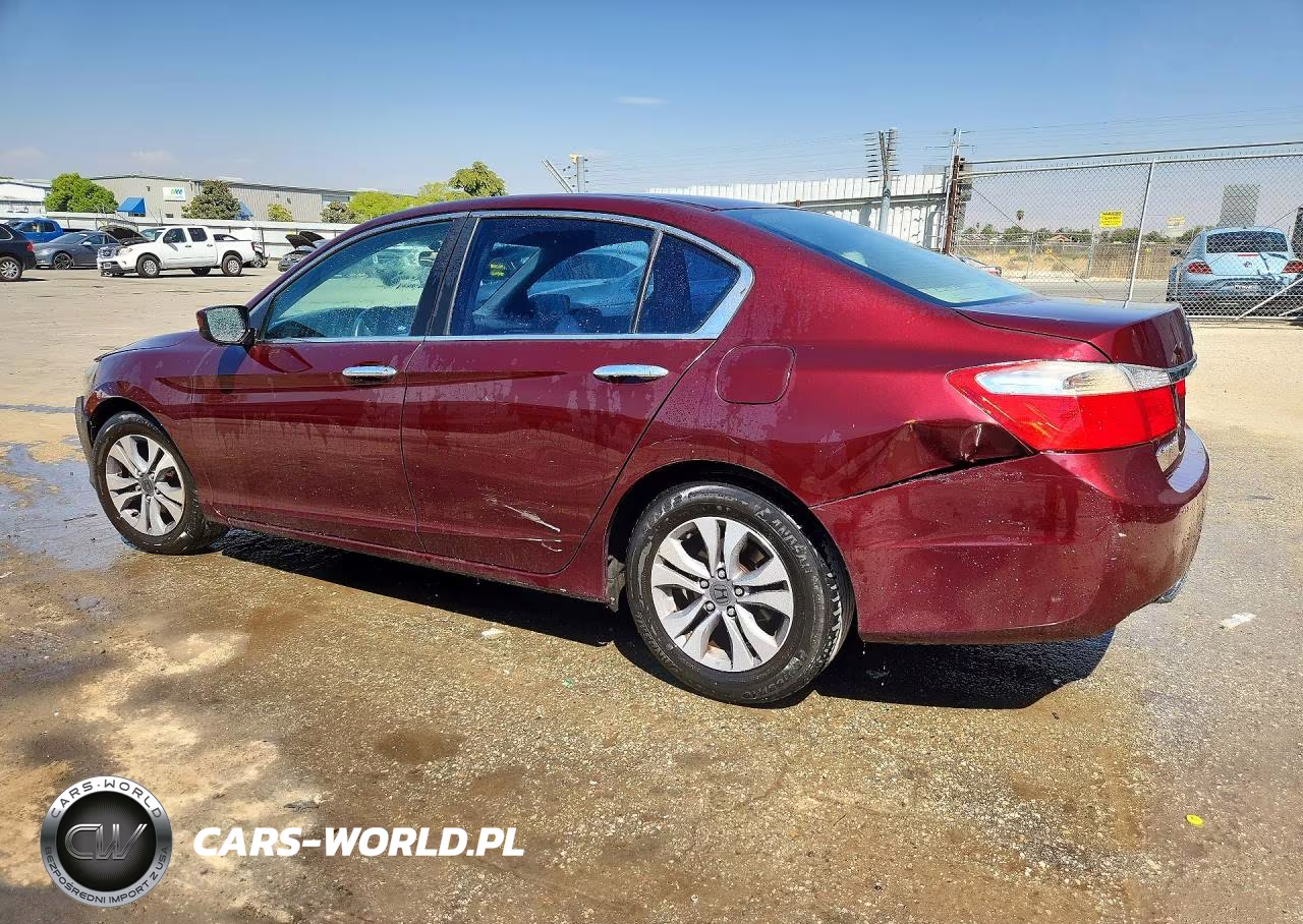 2014 Honda Accord Lx VIN:1HGCR2F37EA233649 - 2