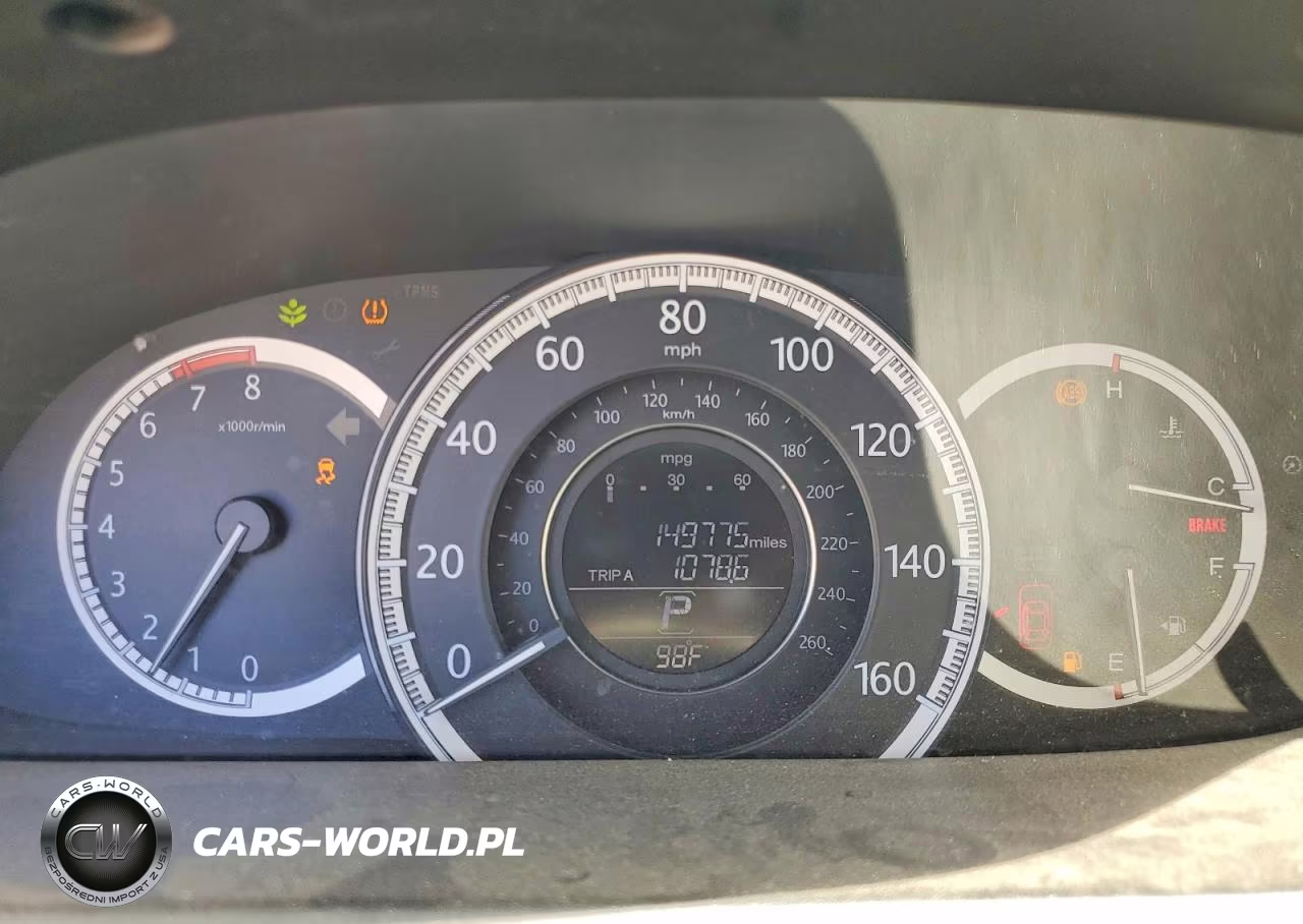 2014 Honda Accord Lx VIN:1HGCR2F37EA233649 - 9