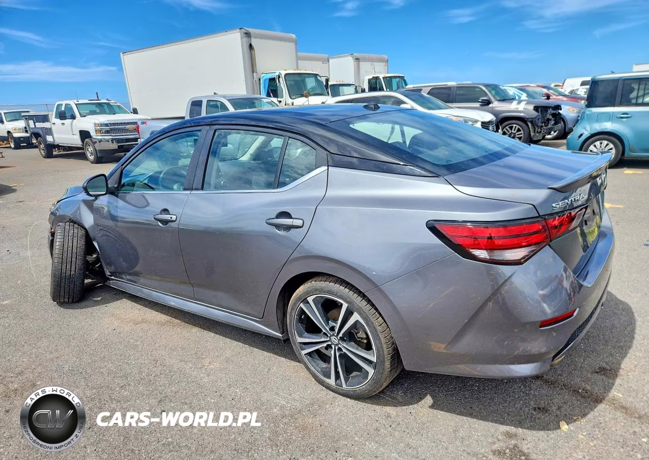 2020 Nissan Sentra Sr VIN:3N1AB8DV1LY258222 - 2
