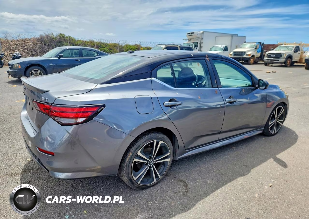 2020 Nissan Sentra Sr VIN:3N1AB8DV1LY258222 - 3