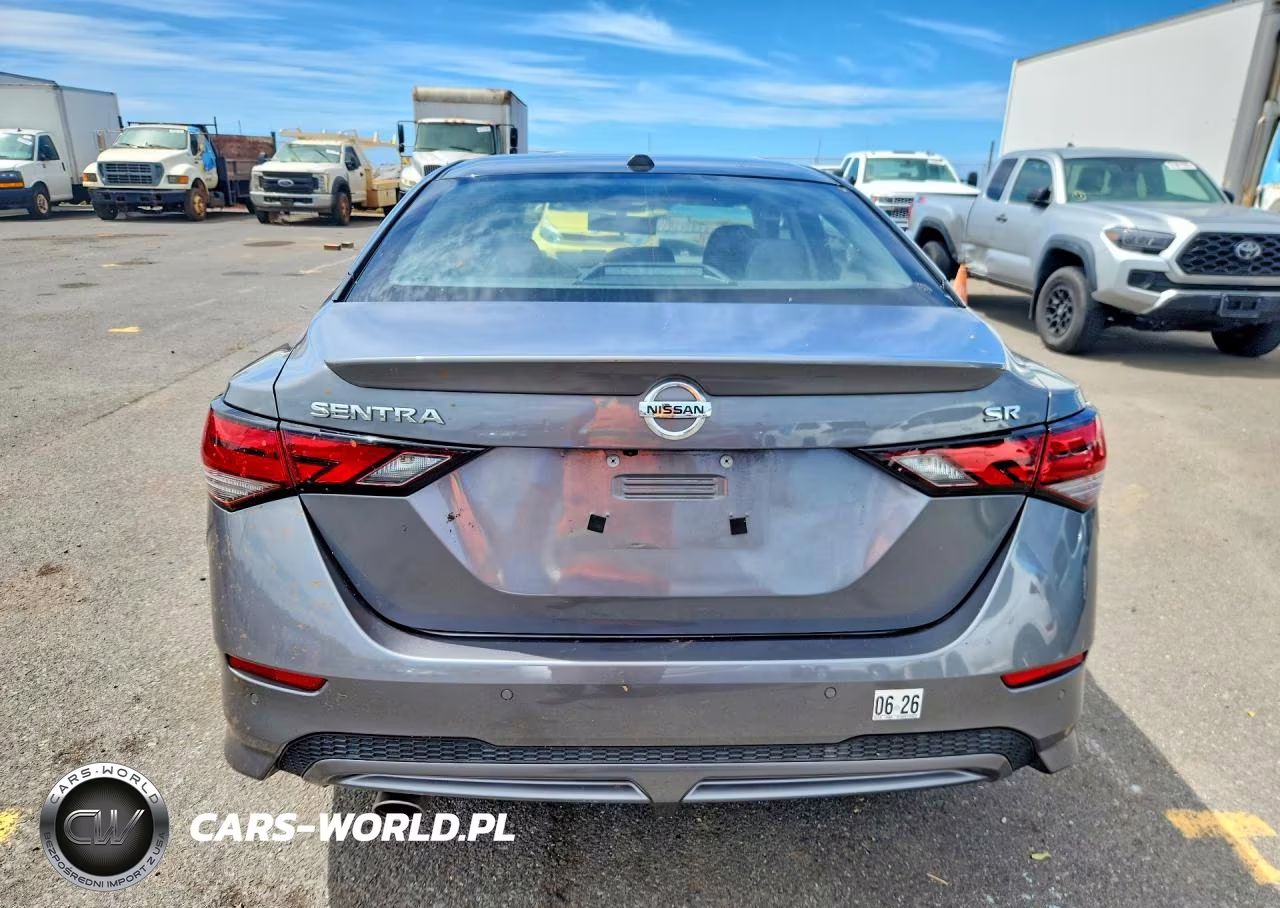 2020 Nissan Sentra Sr VIN:3N1AB8DV1LY258222 - 6