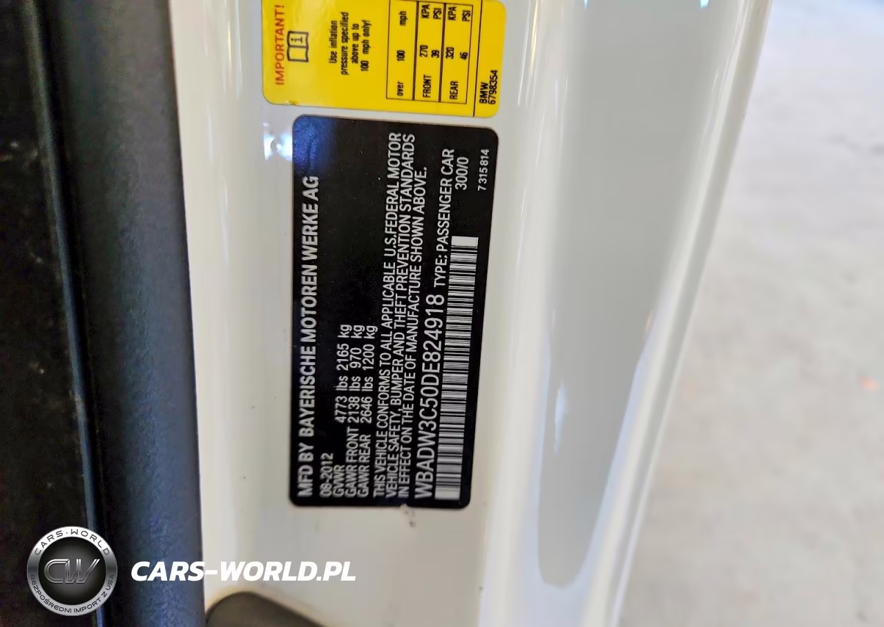 2013 BMW 328 I VIN:WBADW3C50DE824918 - 13