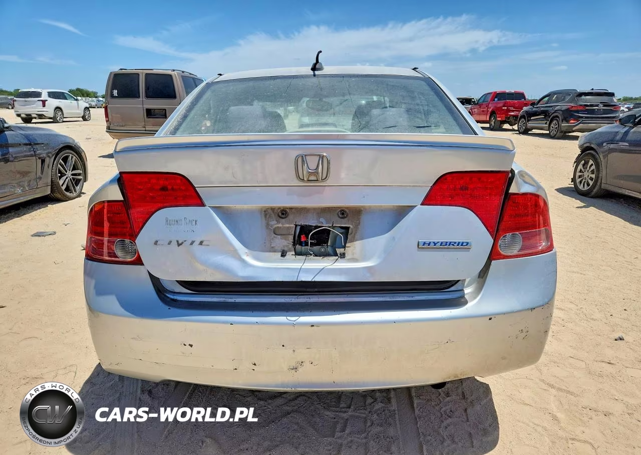 2008 Honda Civic Hybrid VIN:JHMFA36258S022849 - 6