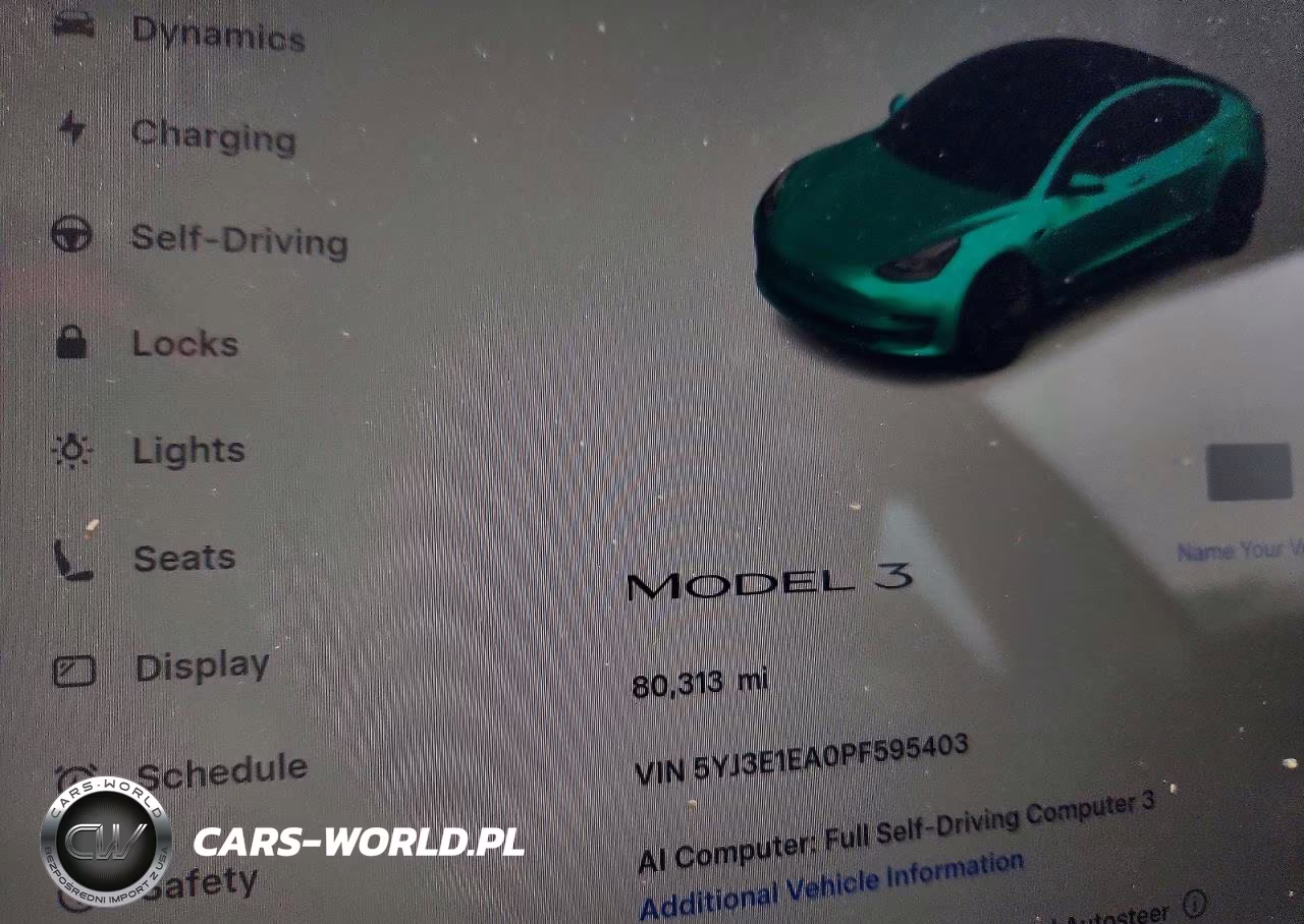 2023 Tesla Model 3 VIN:5YJ3E1EA0PF595403 - 9