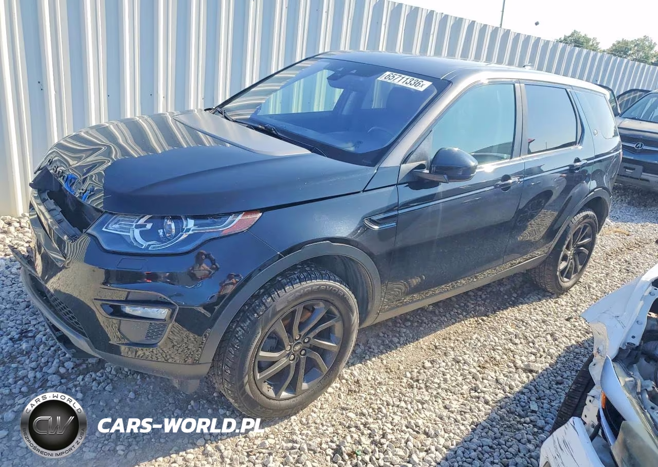 2018 Land Rover Discovery Sport Se