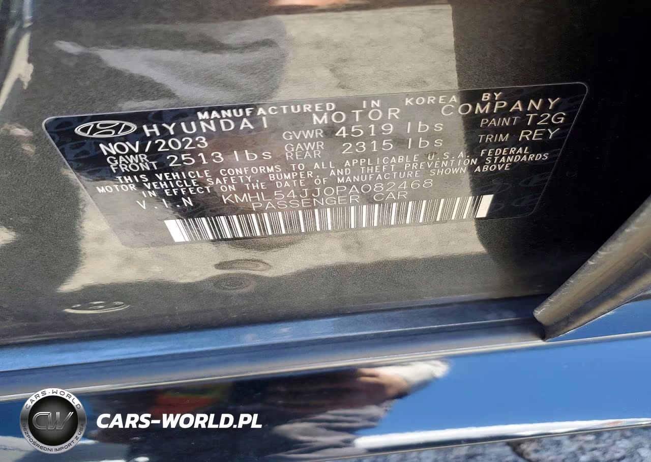 2023 Hyundai Sonata Hybrid Limited VIN:KMHL54JJ0PA082468 - 12