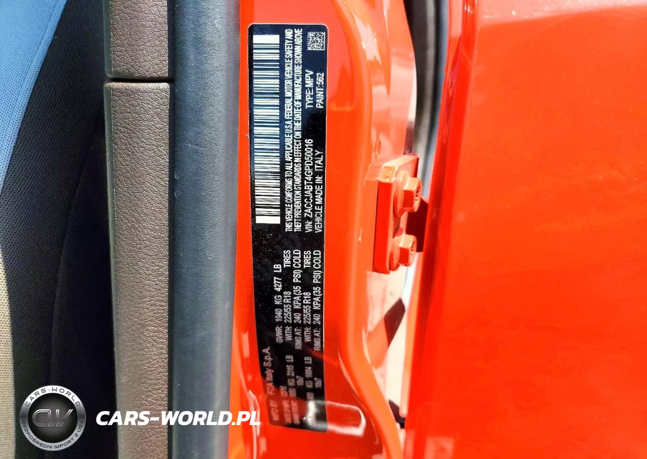 2016 Jeep Renegade Latitude VIN:ZACCJABT4GPD50016 - 14