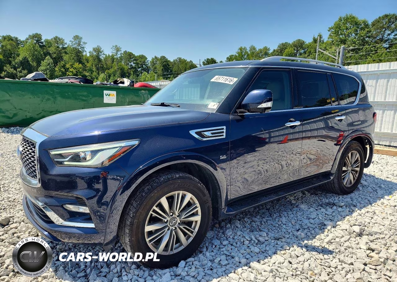 2018 Infiniti Qx80 Base VIN:JN8AZ2NF8J9662638 - 1