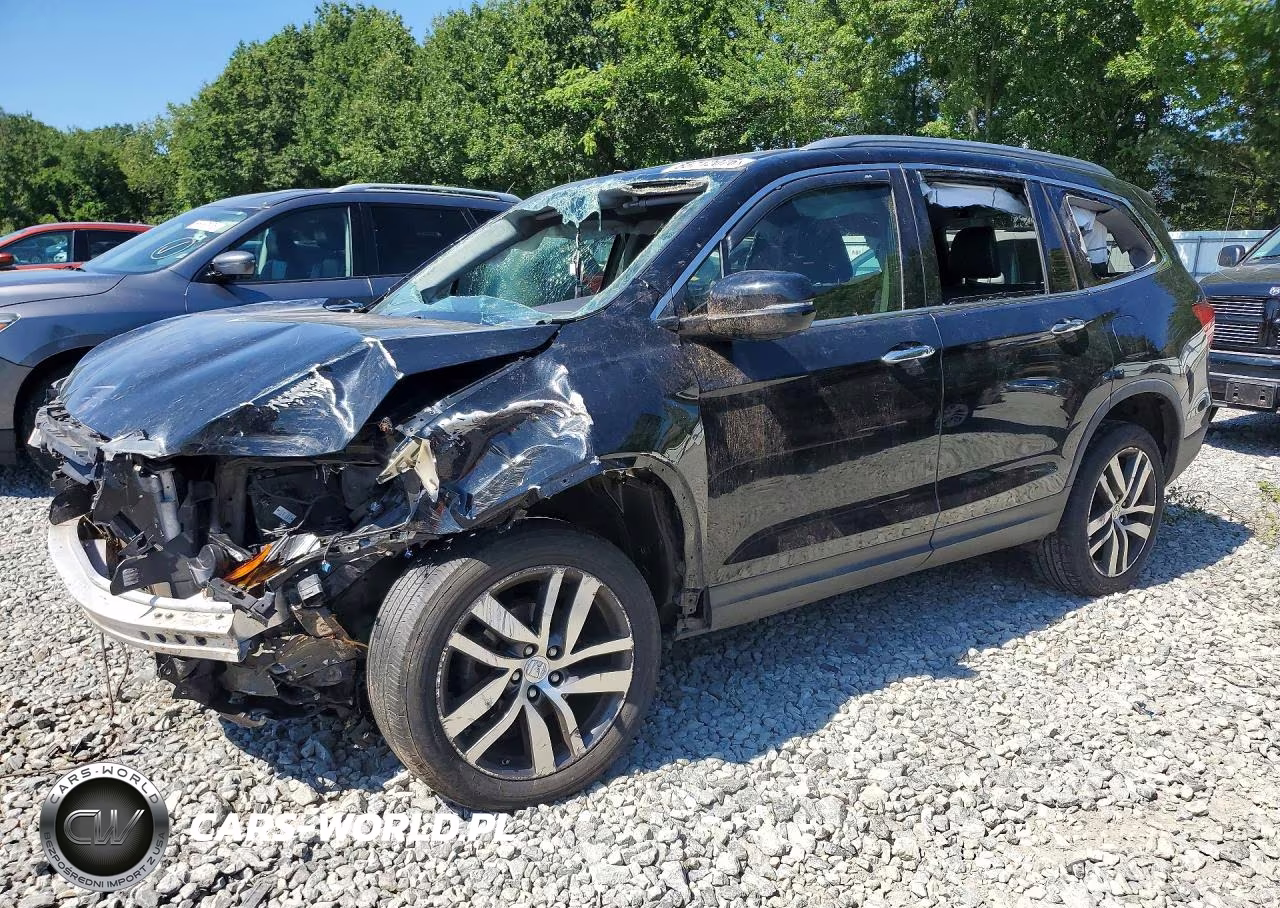 2017 Honda Pilot Elite VIN:5FNYF6H08HB055298 - 1