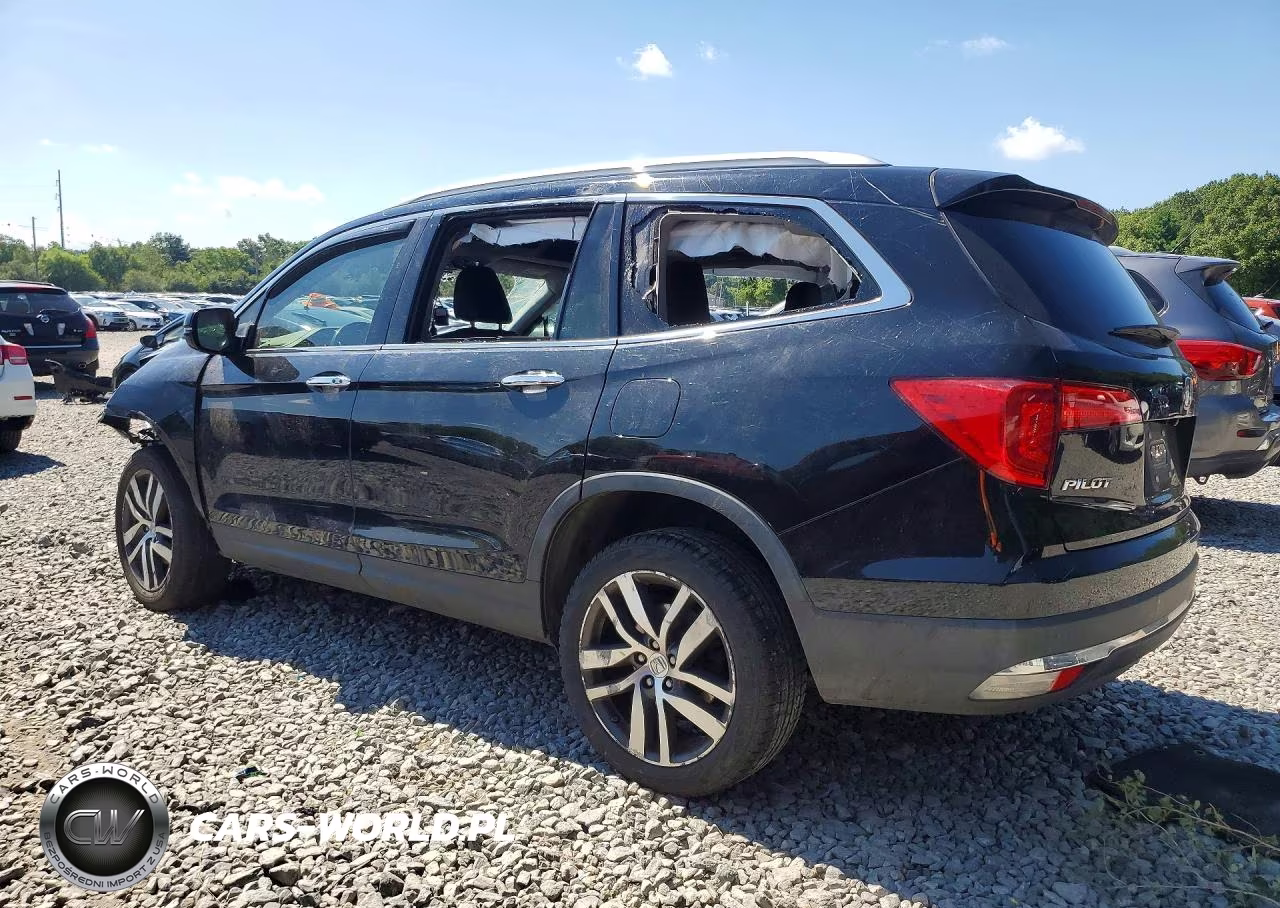 2017 Honda Pilot Elite VIN:5FNYF6H08HB055298 - 2