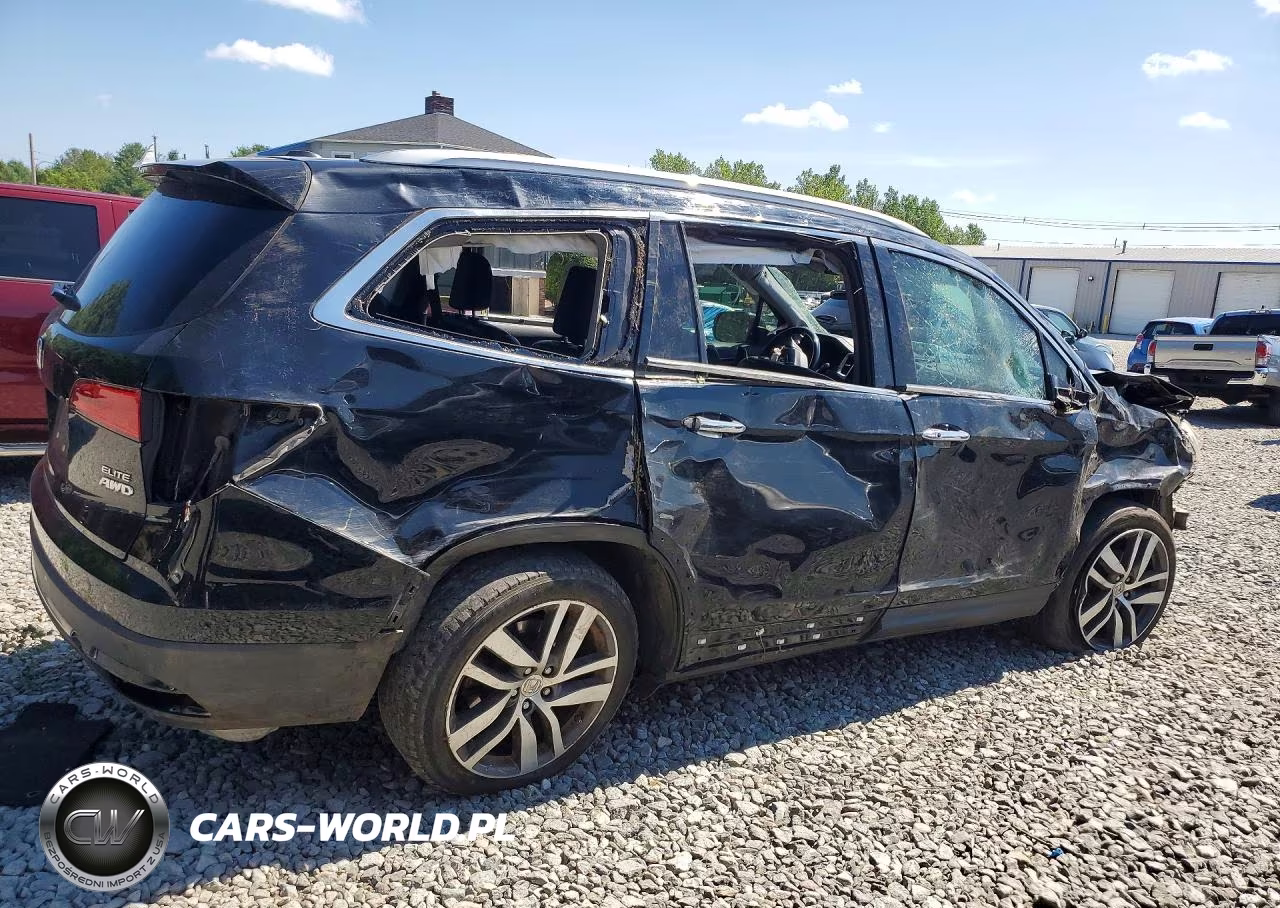 2017 Honda Pilot Elite VIN:5FNYF6H08HB055298 - 3