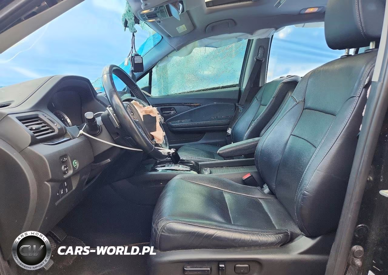 2017 Honda Pilot Elite VIN:5FNYF6H08HB055298 - 7