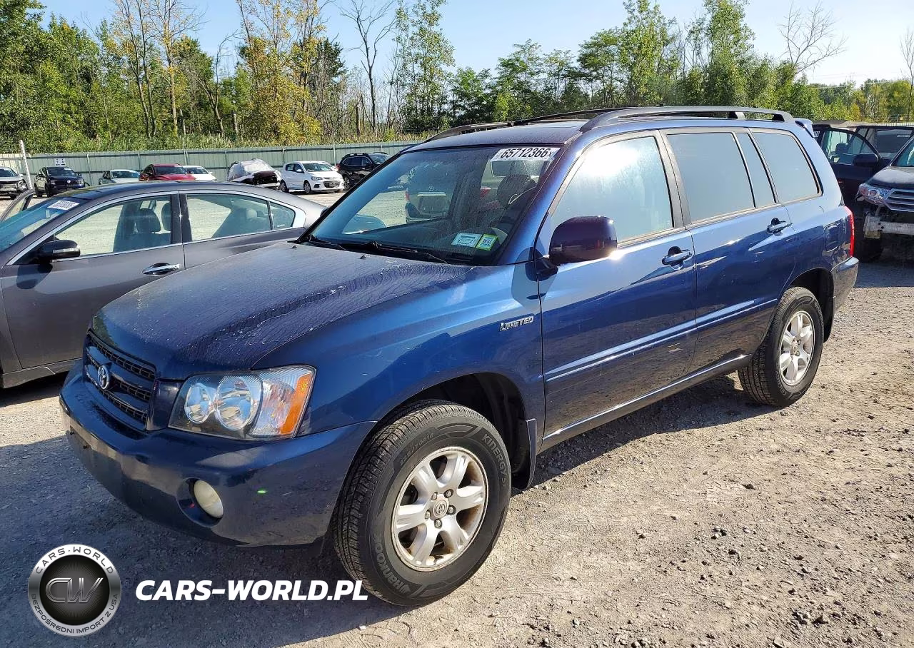 2003 Toyota Highlander Limited – zdjęcie 1 z 13