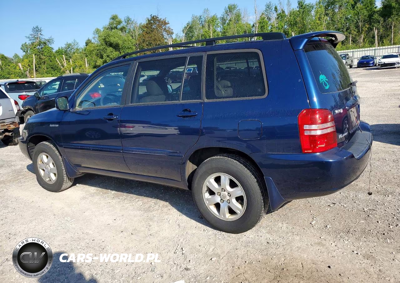 2003 Toyota Highlander Limited VIN:JTEHF21A130150591 - 2