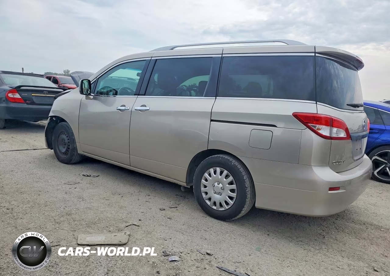 2013 Nissan Quest 3.5 S VIN:JN8AE2KP3D9066463 - 2