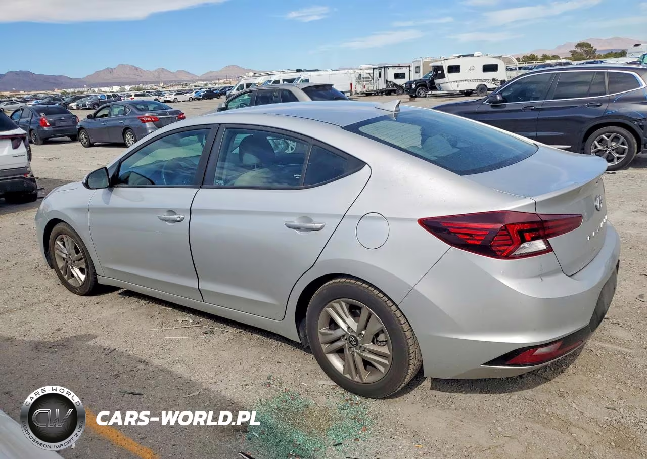 2019 Hyundai Elantra Sel VIN:5NPD84LF3KH436803 - 2